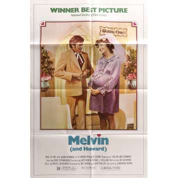 MELVIN ET HOWARD Affiche de film - 69x102 cm. - 1980 - Jason Robards, Jonathan Demme