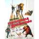 THE INCREDIBLE JOURNEY Original Movie Poster  - 47x63 in. - 1963 - Walt Disney, Émile Genest