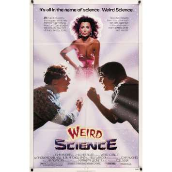 WEIRD SCIENCE US Movie Poster  29x40 - 1985 - John Hugues, Anthony Michael Hall
