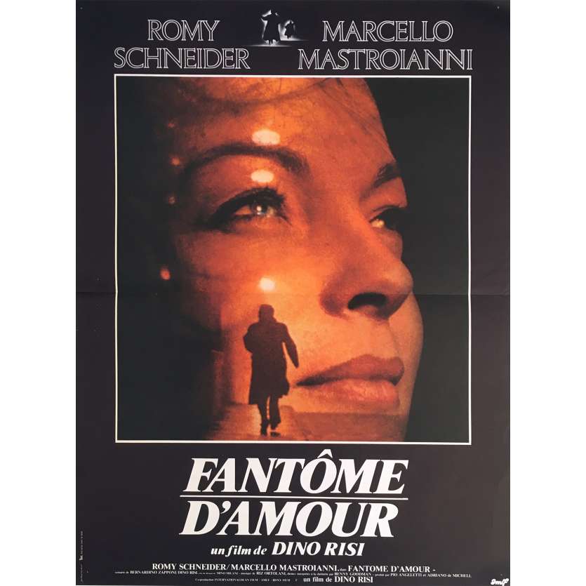 FANTOME D'AMOUR Affiche de film - 40x60 cm. - 1981 - Marcello Mastroianni, Romy Schneider, Dino Risi