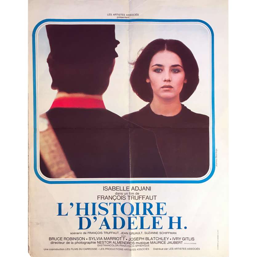 THE STORY OF ADELE H. Original Movie Poster - 23x32 in. - 1975 - François Truffaut, Isabelle Adjani