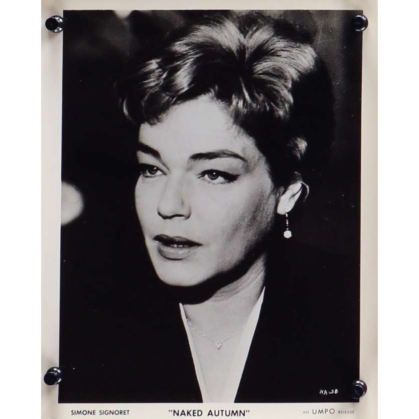 LES MAUVAIS COUPS Photo de presse NA-38 - 20x25 cm. - 1961 - Simone Signoret, François Leterrier