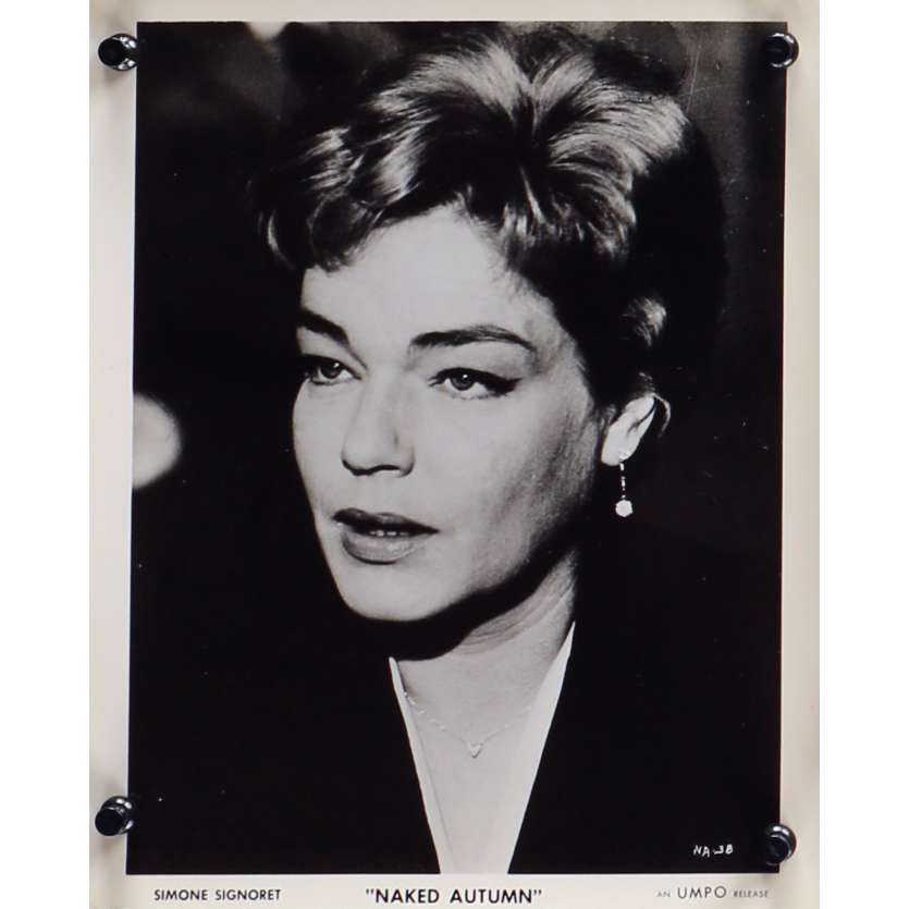 NAKED  AUTUMN Original Movie Still NA-38 - 8x10 in. - 1961 - François Leterrier, Simone Signoret