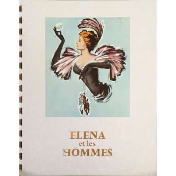 ELENA AND HER MEN Original Pressbook - 8x10 in. - 1956 - Jean Renoir, Ingrid Bergman, Jean Marais