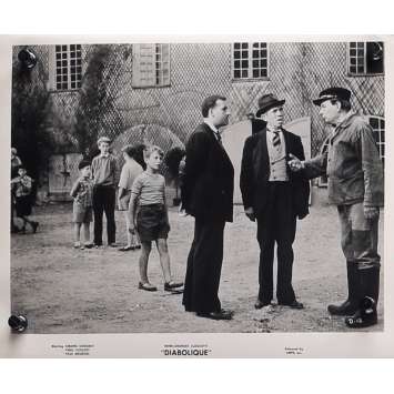 LES DIABOLIQUES Photo de presse D-12 - 20x25 cm. - 1955 - Sharon Stone, Henri-Georges Clouzot