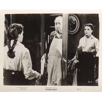 LES DIABOLIQUES Photo de presse D-16 - 20x25 cm. - 1955 - Sharon Stone, Henri-Georges Clouzot