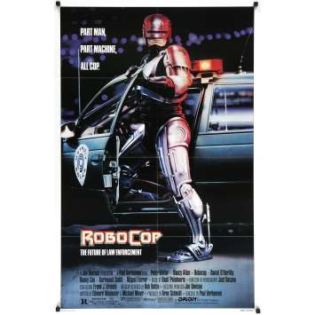 ROBOCOP Original Movie Poster - 27x40 in. - 1986 - Paul Verhoeven, Nancy Allen ROBOCOP Original Movie Poster - 27x40 in. - 1986 - Paul Verhoeven, Nancy Allen