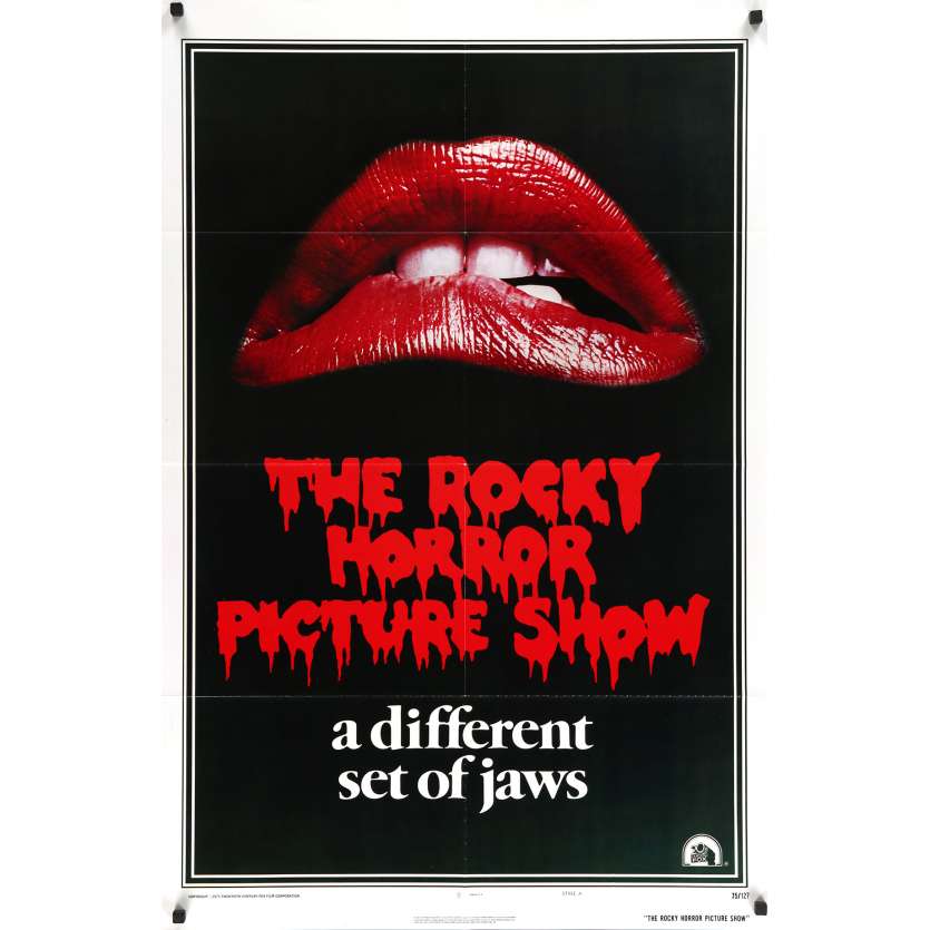THE ROCKY HORROR PICTURE SHOW Original Movie Poster - 27x40 in. - 1975 - Jim Sharman, Tim Curry