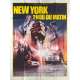 NEW YORK 2 HEURES DU MATIN Affiche de film  - 120x160 cm. - 1984 - Les Nuls, Abel Ferrara