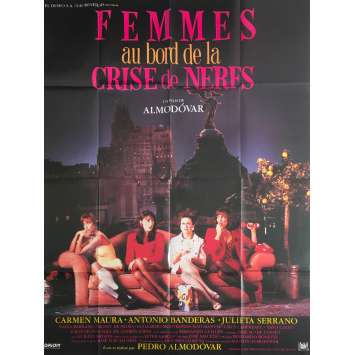WOMEN ON A VERGE OF A NERVOUS BREAKDOWN Original Movie Poster - 47x63 in. - 1988 - Pedro Almodóvar, Carmen Maura