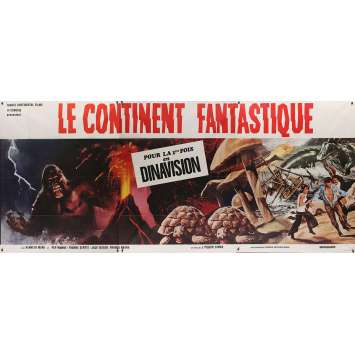 LE CONTINENT FANTASTIQUE Affiche de film - 150x350 - 1977 - Kenneth More, Juan Piquer Simón