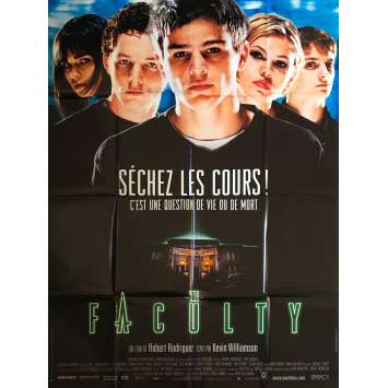 THE FACULTY Original Movie Poster - 47x63 in. - 1998 - Robert Rodriguez, Josh Hartnett