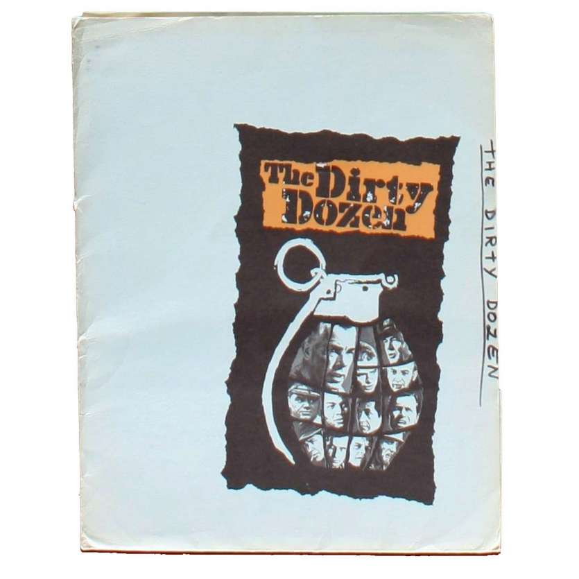 LES 12 SALOPARDS Doosier de presse 22x28 - 1967 - Lee Marvin, Robert Aldrich