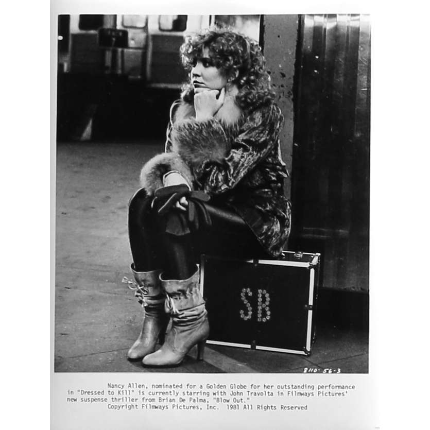 BLOW OUT Original Movie Still  - 8x10 in. - 1981 - Brian de Palma, John Travolta