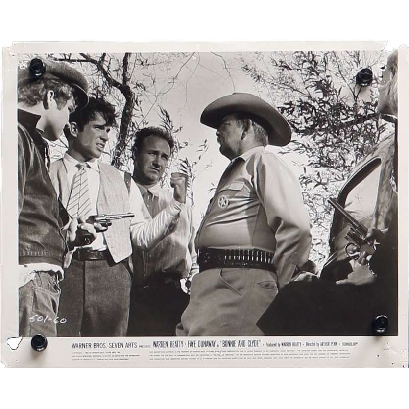 BONNIE AND CLYDE Photo de presse N60 - 20x25 cm. - 1967 - Warren Beatty, Arthur Penn