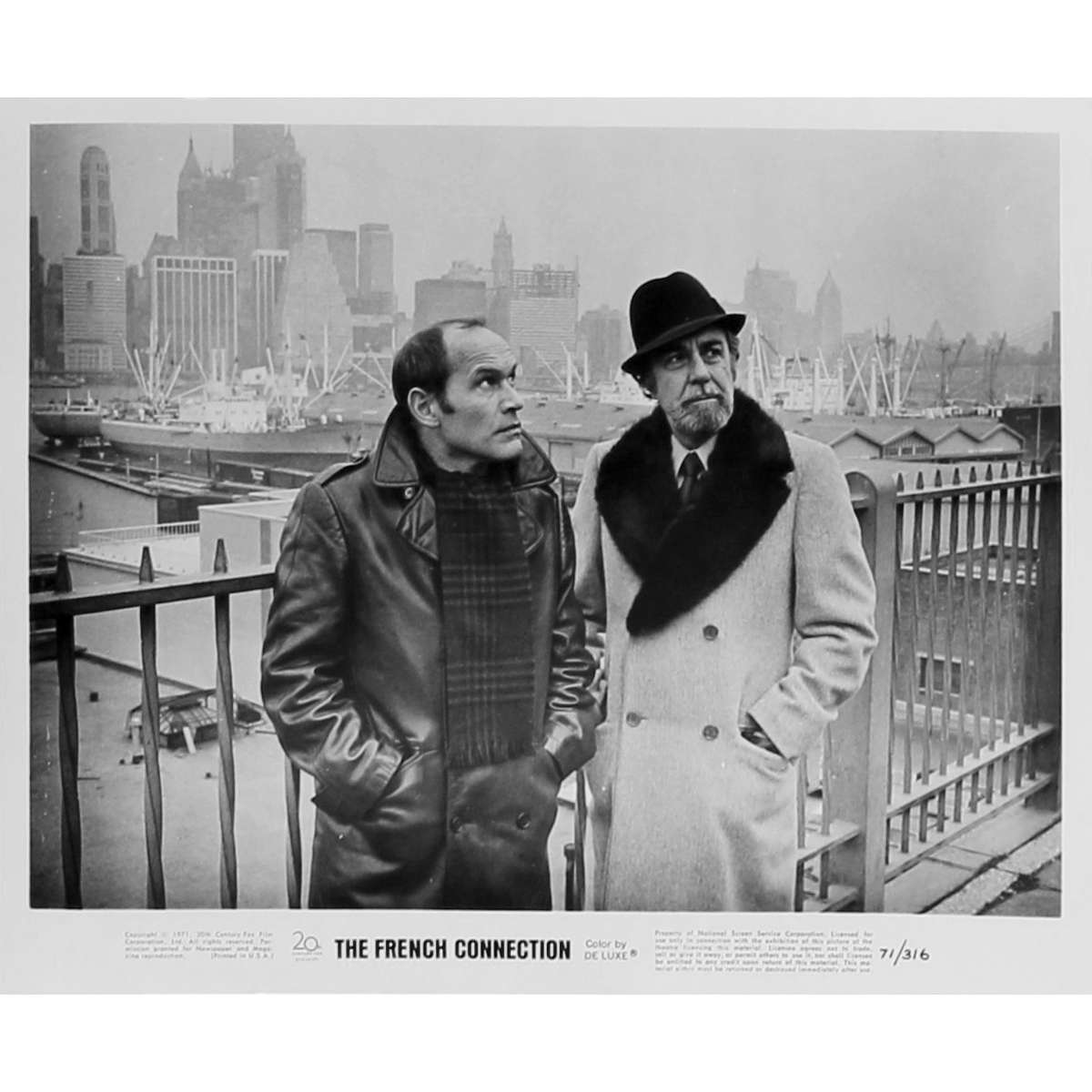 THE FRENCH CONNECTION US Movie Still 8x10 In 1971 N07