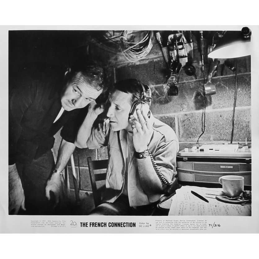FRENCH CONNECTION Photo de presse N10 - 20x25 cm. - 1971 - Gene Hackman, William Friedkin