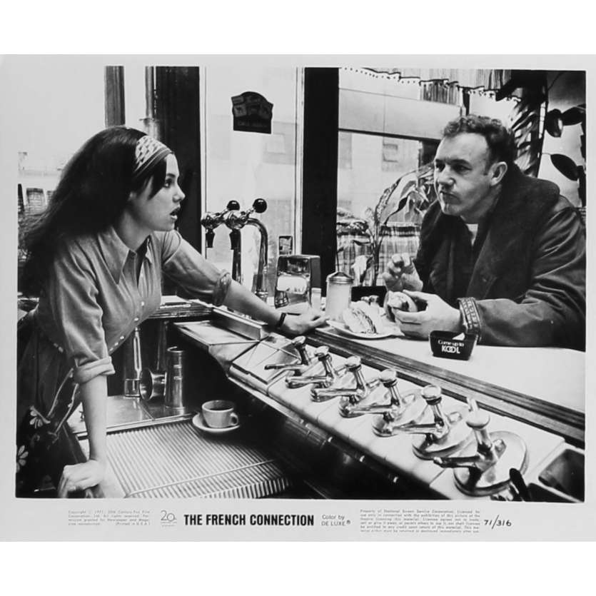 FRENCH CONNECTION Photo de presse N14 - 20x25 cm. - 1971 - Gene Hackman, William Friedkin