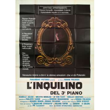 LE LOCATAIRE Affiche de film - 140x200 cm. - 1976 - Isabelle Ajjani, Roman Polanski