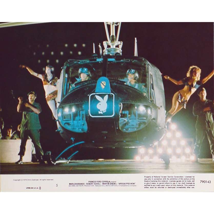 APOCALYPSE NOW Original Lobby Card N5 - 8x10 in. - 1979 - Francis Ford Coppola, Marlon Brando