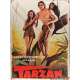 TARZAN FESTIVAL Original Movie Poster  - 47x63 in. - 1970 - Jock Mahoney, Jonny Weissmuller