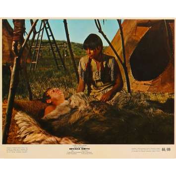 NEVADA SMITH Original Lobby Card N2 - 8x10 in. - 1966 - Henry Hathaway, Steve McQueen