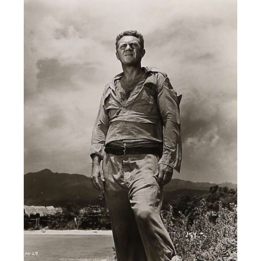 PAPILLON Original Movie Still N29 - 8x10 in. - 1973 - Franklin J. Schaffner, Steve McQueen