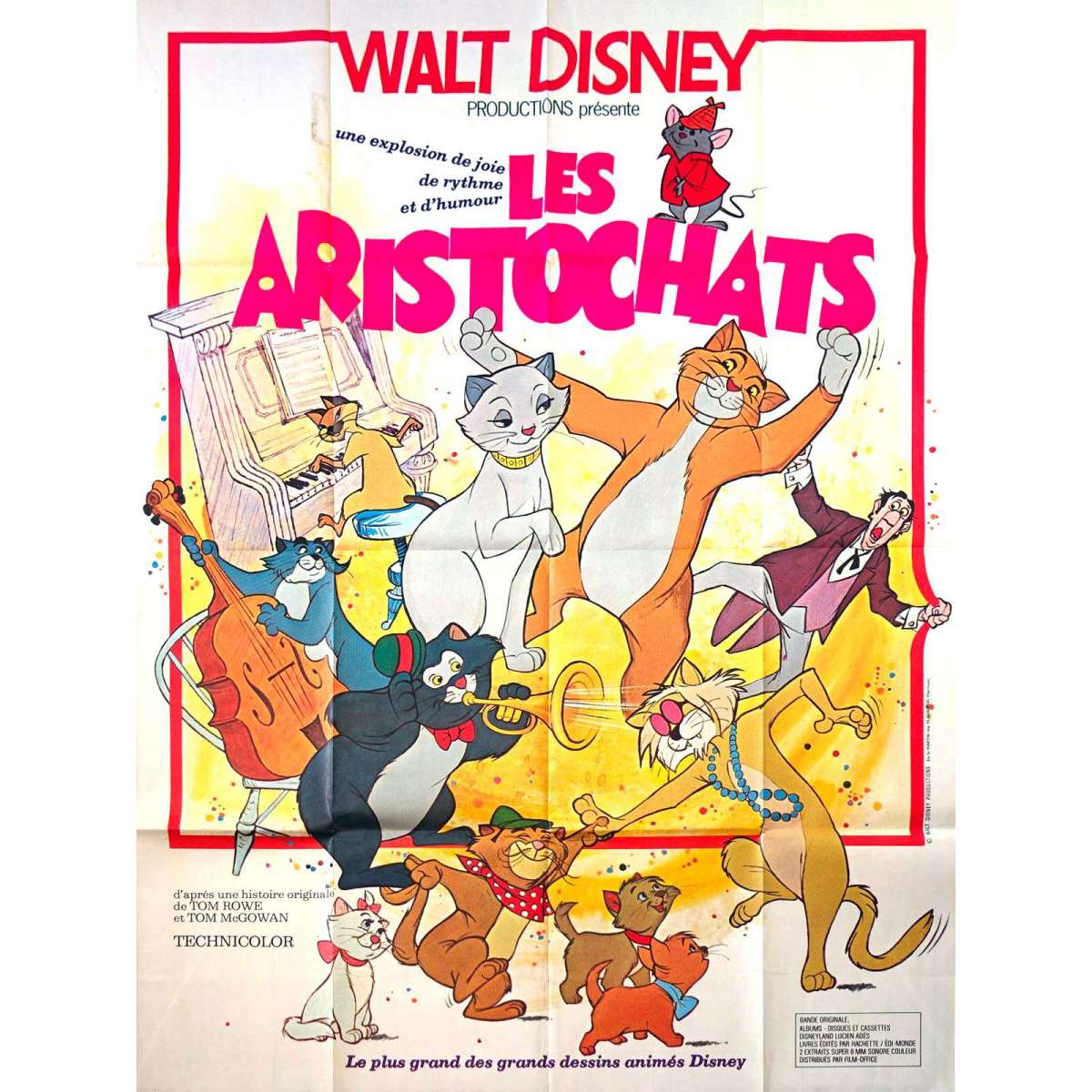 Affiche de LES ARISTOCHATS / THE ARISTOCATS