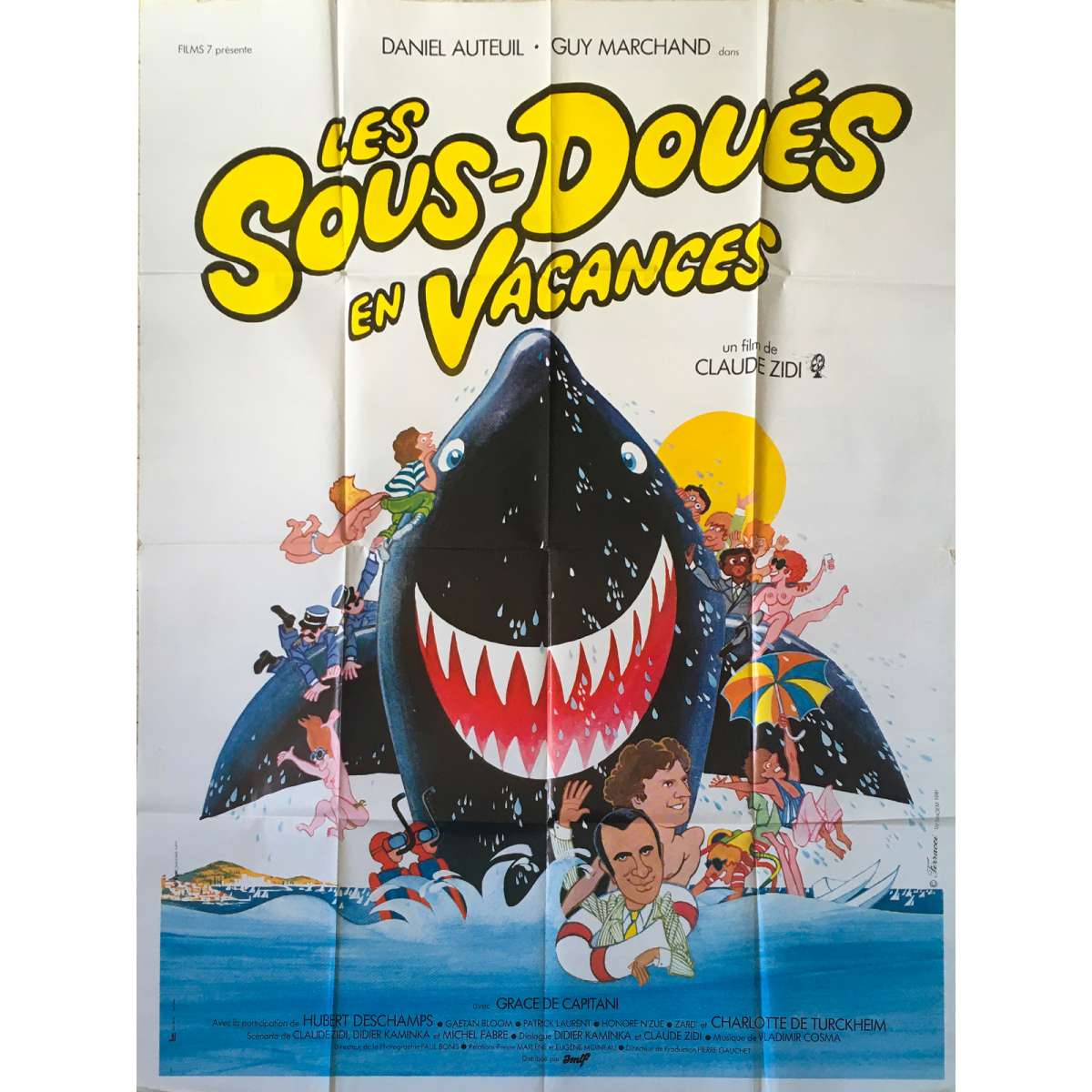Les Sous Doués En Vacances Film Complet Vf LES SOUS-DOUES EN VACANCES Original Movie Poster - 47x63 in. - 1982
