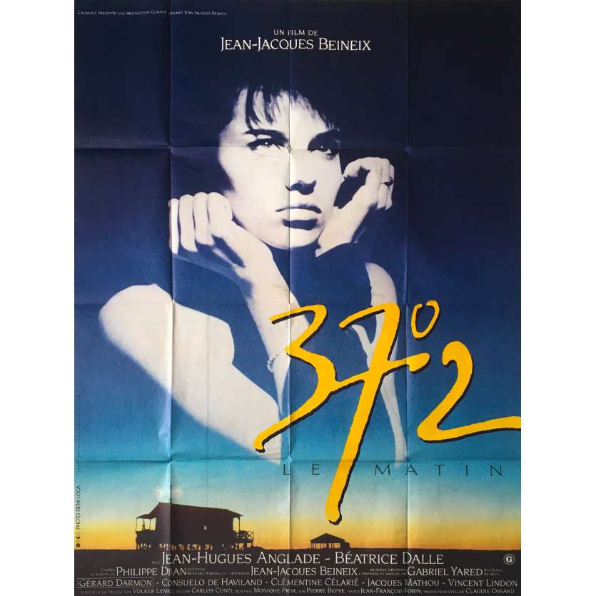 BETTY BLUE Original Movie Poster  - 47x63 in. - 1986 - Jean-Jacques Beineix, Béatrice Dalle