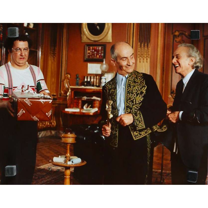 L'AILE OU LA CUISSE Photo de presse N03 - 24x30 cm. - 1976 - Louis de Funès, Coluche, Claude Zidi