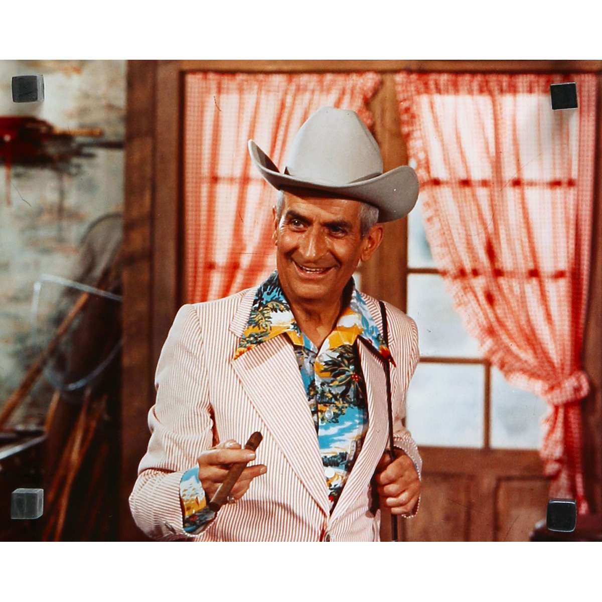 Louis De Funes L Aile Ou La Cuisse Photo argentique hollandaise de L'AILE OU LA CUISSE - 24x30 cm. N07