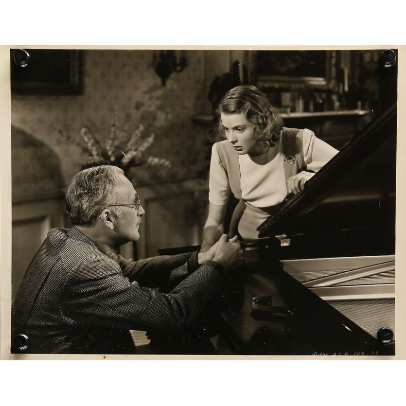 ENVOL VERS LE BONHEUR Photo de presse 109-75 - 20x25 cm. - 1939 - Ingrid Bergman, Gregory Ratoff