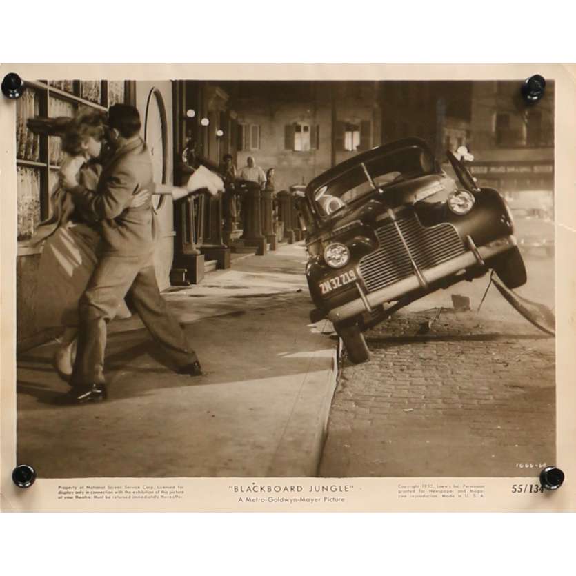 BLACKBOARD JUNGLE Original Movie Still 1666-68 - 8x10 in. - 1955 - Richard Brooks, Glenn Ford