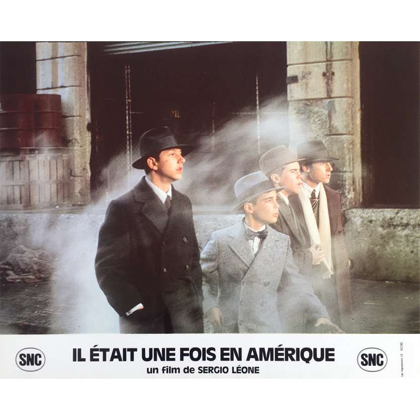 ONCE UPON A TIME IN AMERICA Original Lobby Card N14 - 10x12 in. - 1984 - Sergio Leone, Robert de Niro