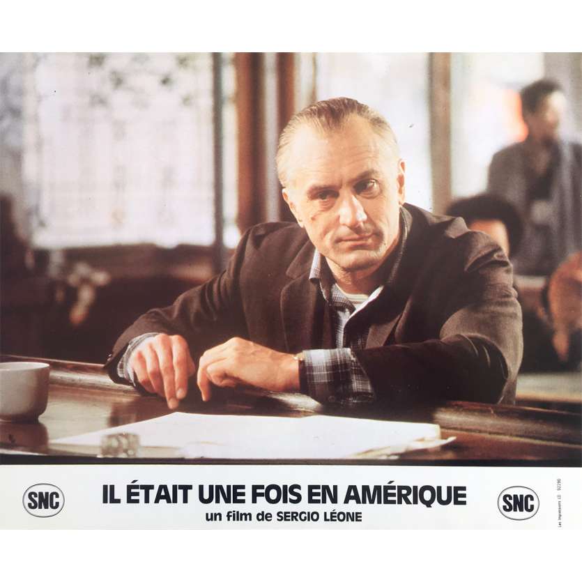 IL ETAIT UNE FOIS EN AMERIQUE Photo de film N12 - 24x30 cm. - 1984 - Robert de Niro, Sergio Leone