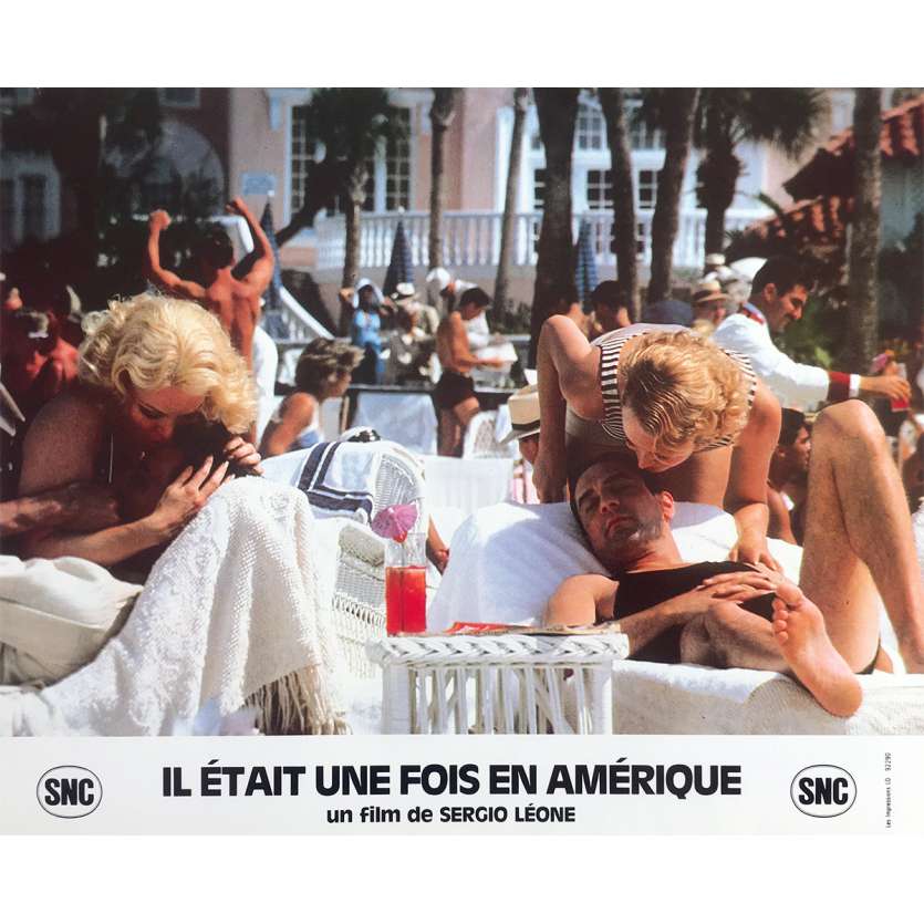 ONCE UPON A TIME IN AMERICA Original Lobby Card N6 - 10x12 in. - 1984 - Sergio Leone, Robert de Niro