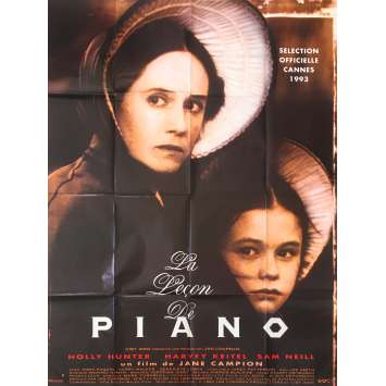 LA LEÇON DE PIANO Affiche de film - 120x160 cm. - 1993 - Holly Hunter, Harvey Keitel,, Jane Campion