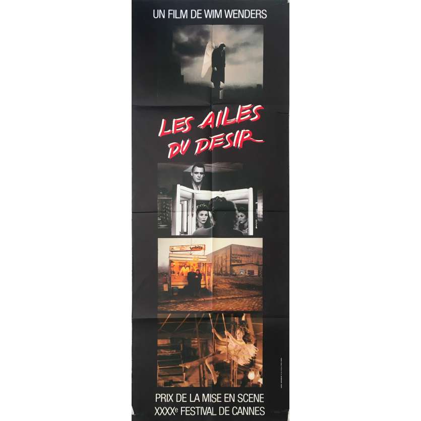 LES AILES DU DESIR Affiche de film - 60x160 cm. - 1987 - Bruno Ganz, Wim Wenders