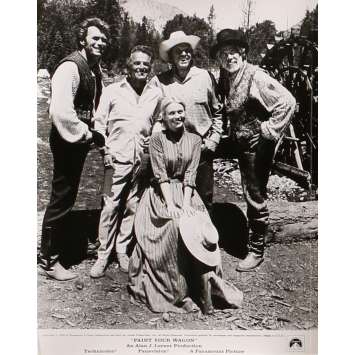 LA KERMESSE DE L'OUEST Photo de presse PW-49-12 - 20x25 cm. - 1969 - Lee Marvin, Clint Eastwood