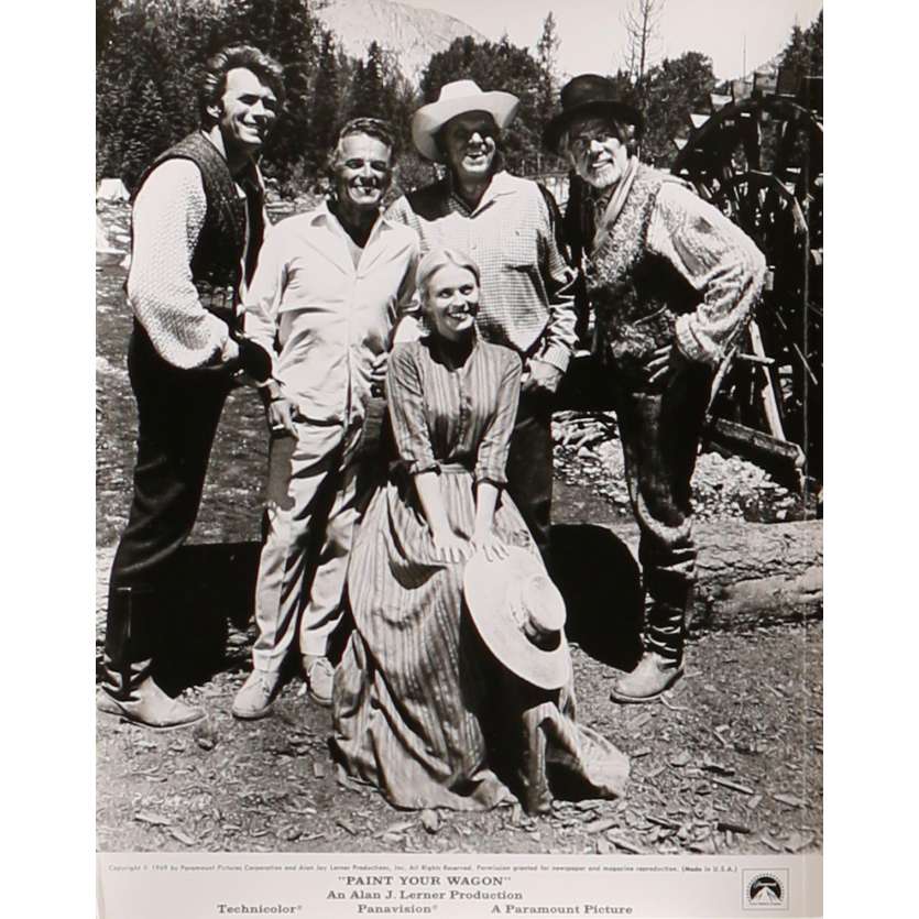 PAINT YOUR WAGON Original Movie Still PW-49-12 - 8x10 in. - 1969 - Clint Eastwood, Lee Marvin
