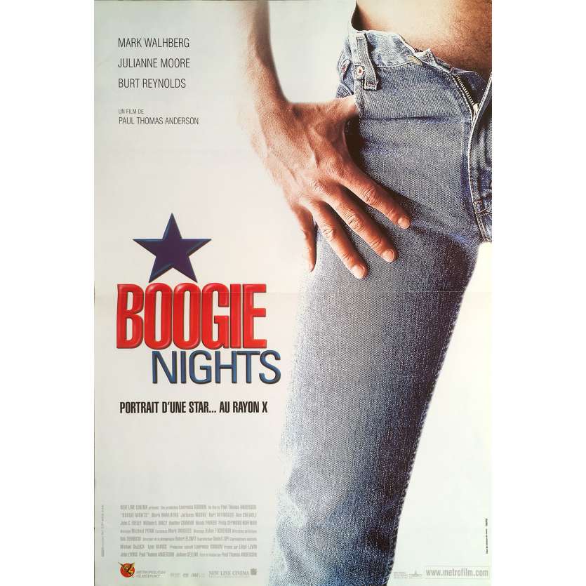 BOOGIE NIGHTS Affiche de film - 40x60 cm. - 1997 - Mark Wahlberg, Paul Thomas Anderson
