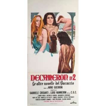 DECAMERON 2 Affiche de film - 33x71 cm. - 1972 - Enzo Pulcrano, Mino Guerrini