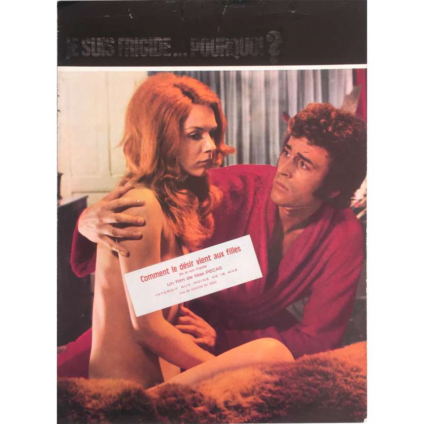I AM FRIGID WHY ? Original Herald 0 - 10x12 in. - 1972 - Max Pécas, Sandra Julien