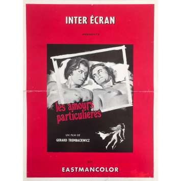 LES AMOURS PARTICULIERES Synopsis - 30x40 cm. - 1970 - Jacques Bernard, Gérard Trembasiewicz