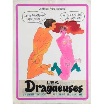 LES DRAGUEUSES Synopsis - 24x30 cm. - 1972 - Anne Graf, Franz Marischka