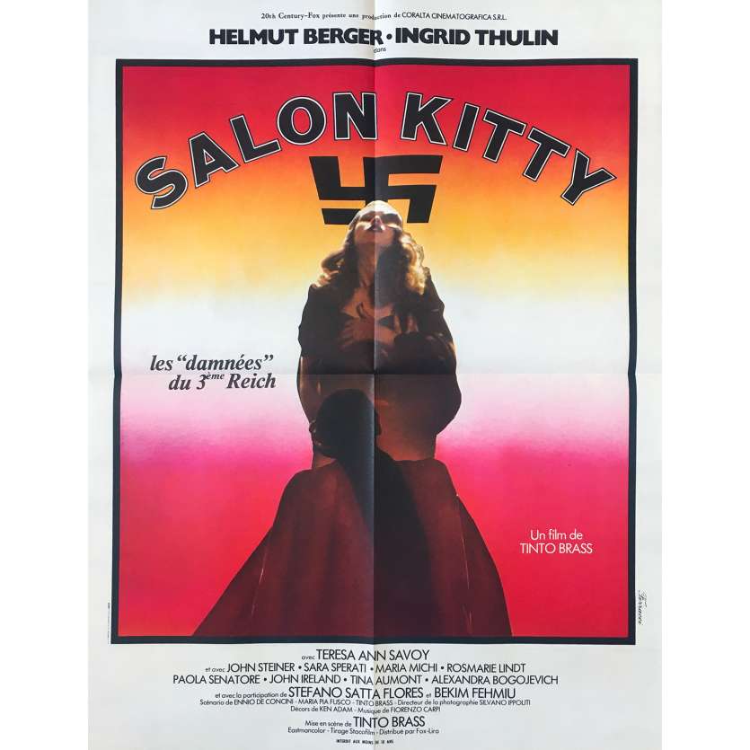 LES NUITS CHAUDES DE BERLIN Affiche de film - 60x80 cm. - 1976 - Ingrid Thulin, Tinto Brass