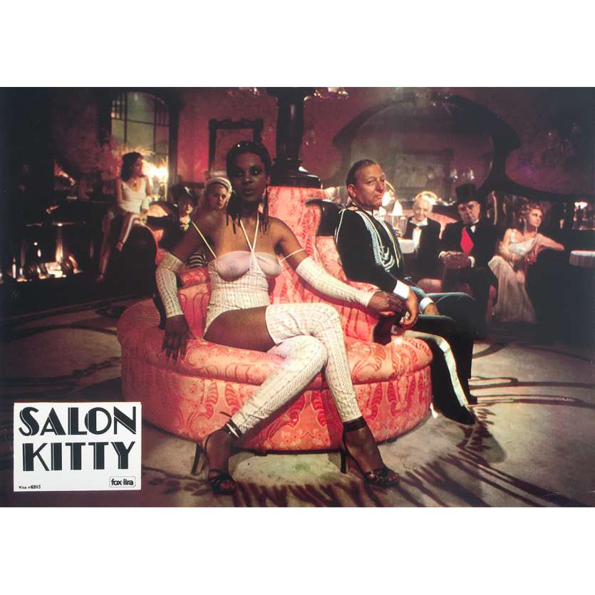 SALON KITTY Original Lobby Card N1 - 9x12 in. - 1976 - Tinto Brass, Ingrid Thulin