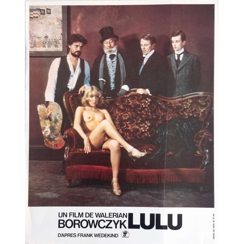 LULU Photo de film N1 - 21x30 cm. - 1980 - Anne Bennent, Walerian Borowczyk