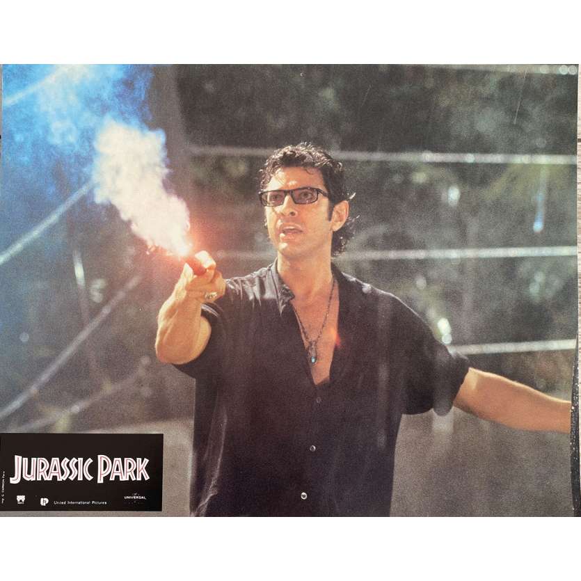 JURASSIC PARK Photo de film N3 - 21x30 cm. - 1993 - Sam Neil, Steven Spielberg